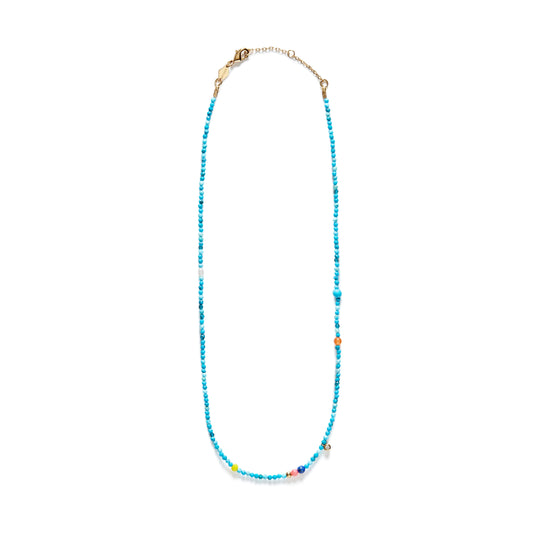 Dotty Turquoise Necklace