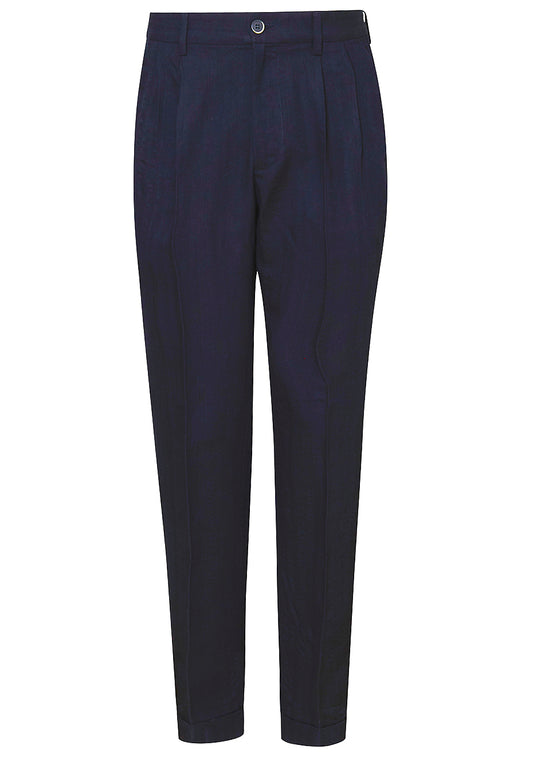Drapier Risca Trousers Navy