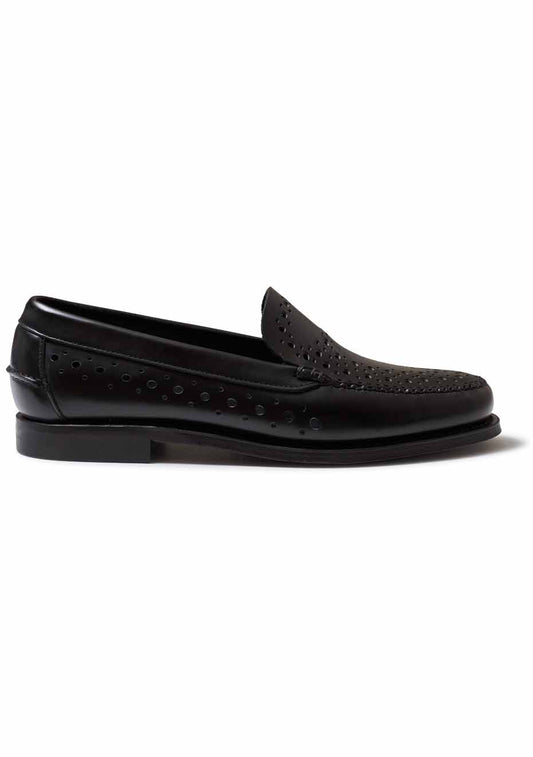 Mangra Men's Slip-On Loafer Black