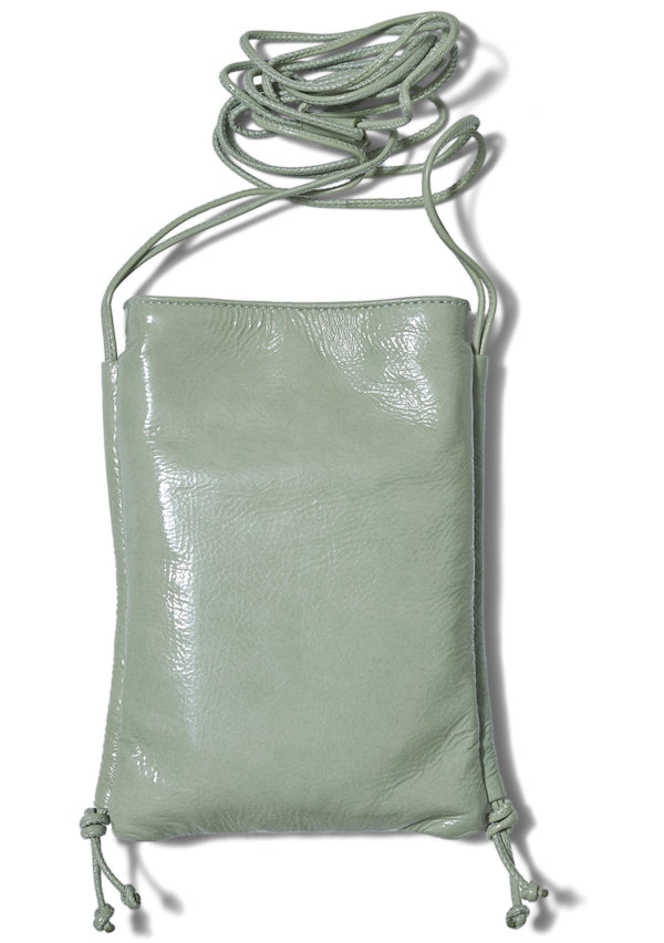 Trena Crinkled Glossy Bag Mint