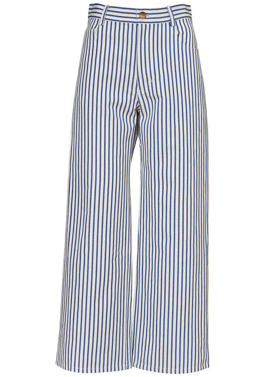 Puerto Cotton Pant Blue