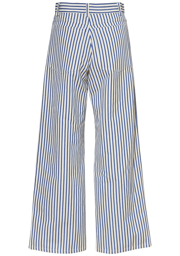 Puerto Cotton Pant Blue