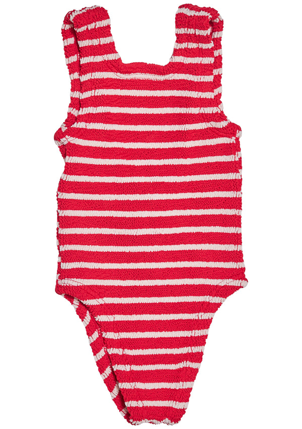 Baby Classic Swimsuit Red/White