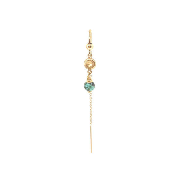 Laika African Turquoise Earring