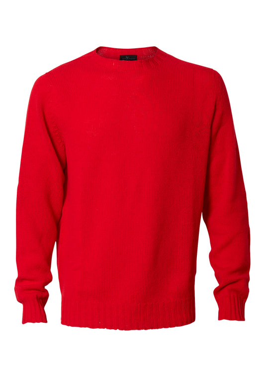 Poppy Red Cashmere Sweater