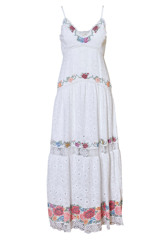 White Umi Maxi Dress