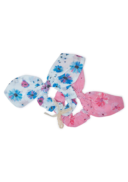 Chaumont Smocked Scrunchies
