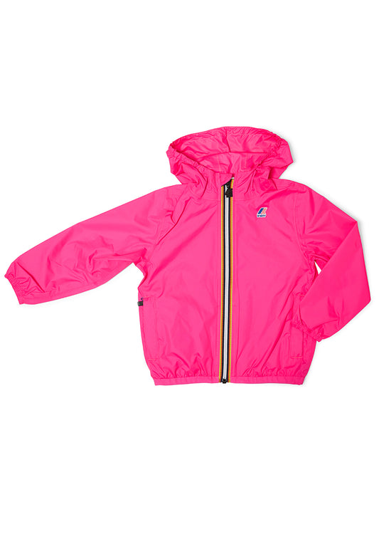 K-Way Fuchsia Fluo Le Vrai Claude Rain Jacket shop at lot29.dk