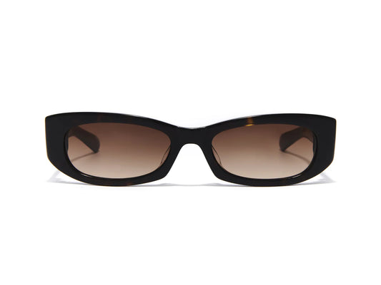 Gemma Dark Tortoise/Brown Sunglasses
