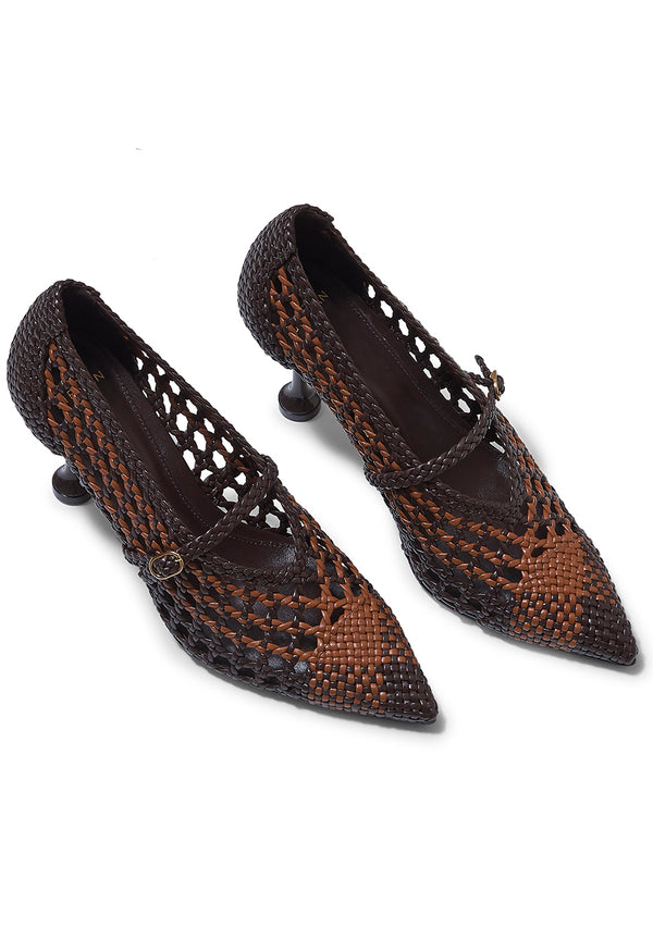 Lis 85 Heels Dark Brown/Espresso
