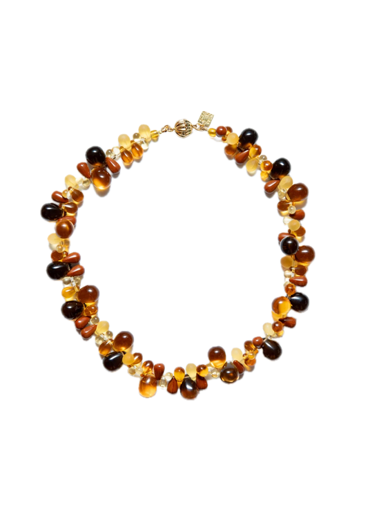 Grape Necklace Amaretto