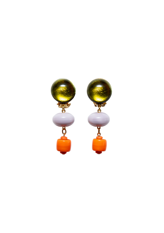Lungo Clip On Earrings Riviera