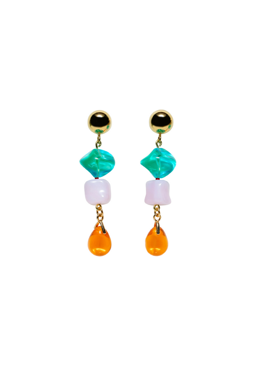 Lungo Minorca Earrings Multicolour