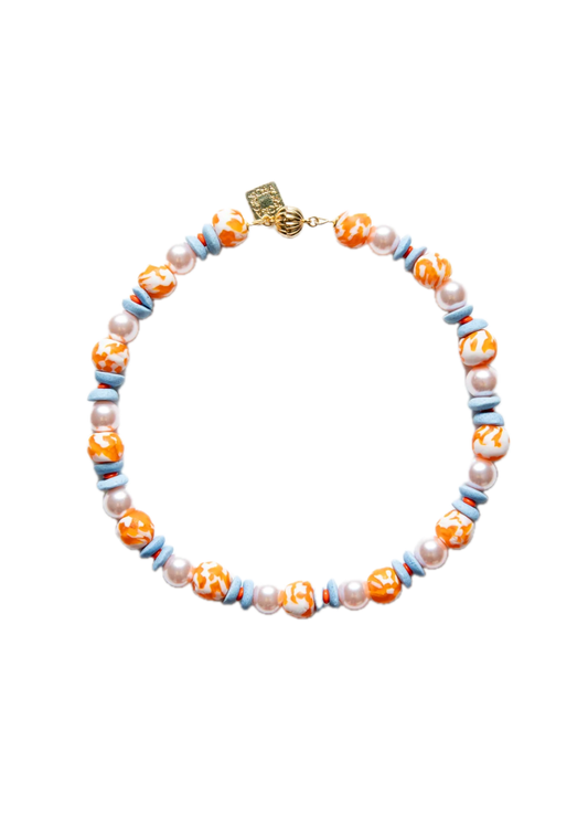 Mini Classic Necklace Peach Fizz
