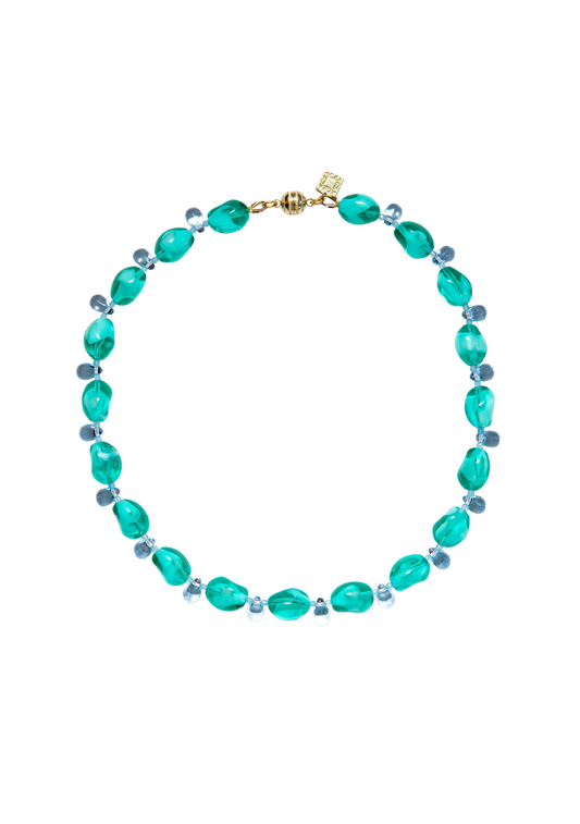 Mini Necklace Aqua