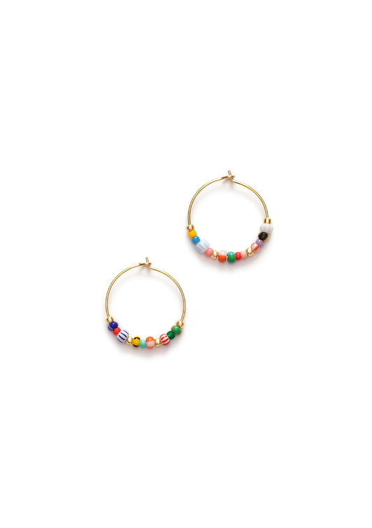 Gloden Alaia Hoops