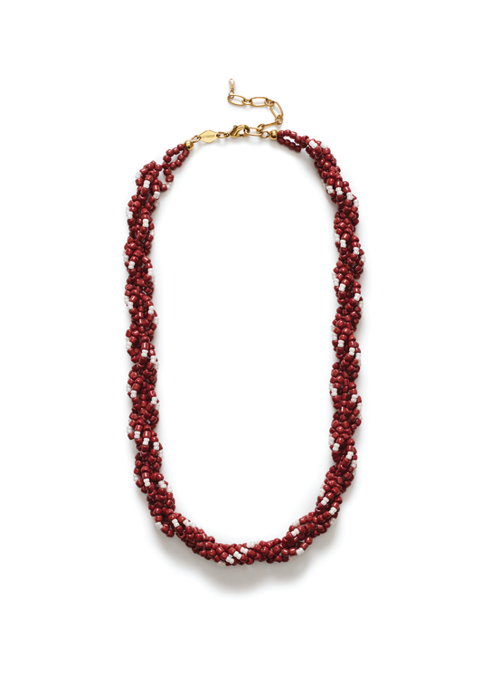Rodeo Necklace Deep Burgundy