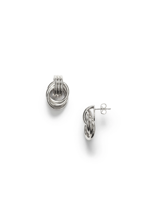 Triplet Earring Silver