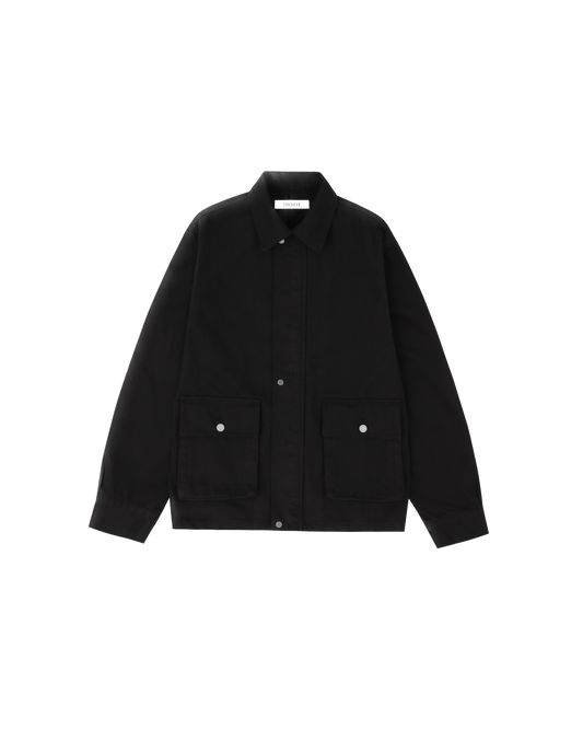 Denim Work Jacket Black