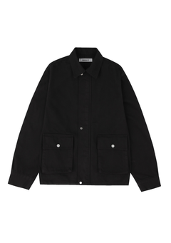 Denim Work Jacket Black