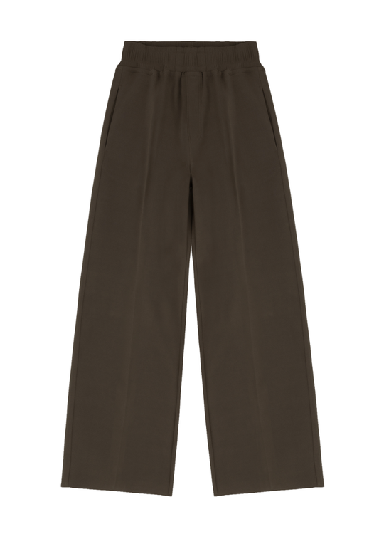 LAY2 Drawstring Trouser Cocoa Brown