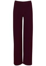 LAY2 Straight Trousers Maroon