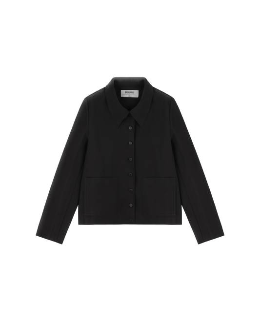 LAY3 Point Collar Jacket Anthracite