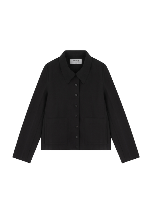 LAY3 Point Collar Jacket Anthracite