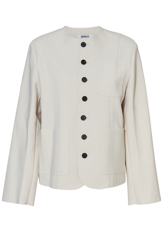 LAY4 Single Jacket Eggshell