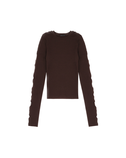 Line Top Dark Brown