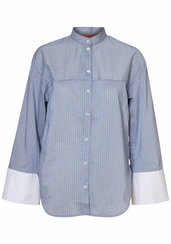 Viola Shirt Blue Opal