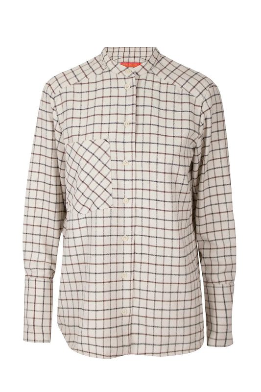 Bianca Thawn Check Shirt