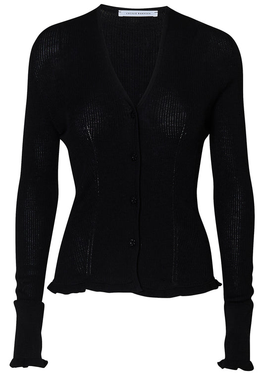 Bessie Cardigan Black