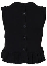 Billie Vest Black