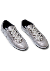 Blaise Stud Sneakers Silver