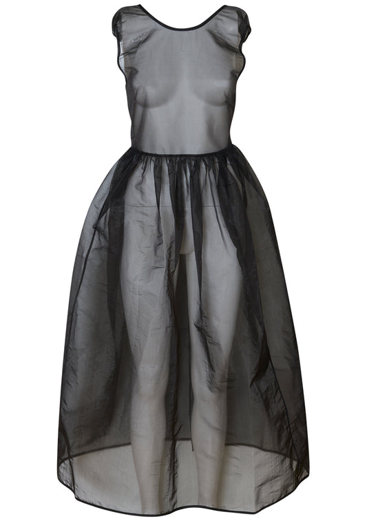 Camilla Overlay Dress Black