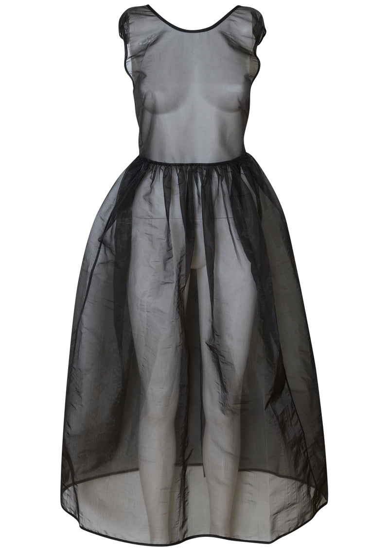 Camilla Overlay Dress Black