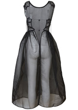 Camilla Overlay Dress Black