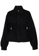Candida Denim Jacket Black