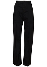 Carmela Denim Trousers Black