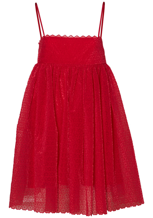 Denta Dress Red