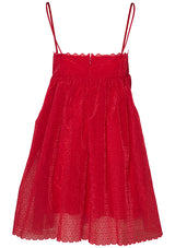 Denta Dress Red