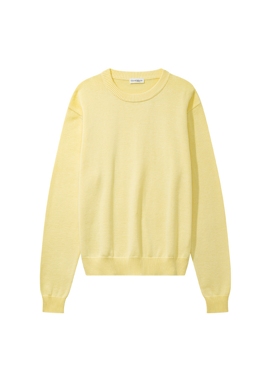 Ejner Sweater Pastel Yellow