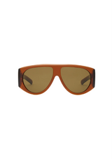 Berlyn Crystal Brown/Solid Brown Lens