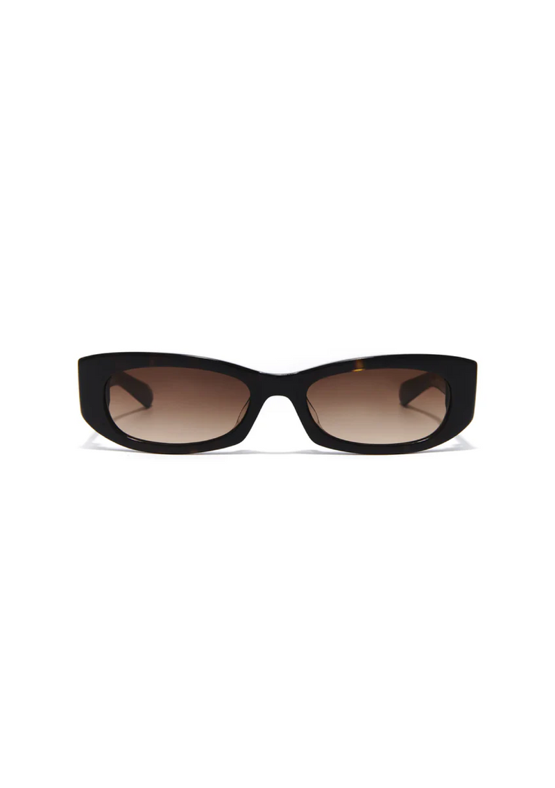 Gemma Dark Tortoise/Brown Sunglasses