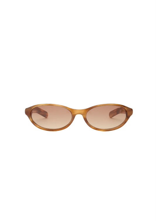 Olympia Donegal Horn/Light Brown Gradient Lens Sunglasses