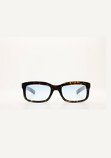 Palmer Dark Tortoise/Blue Gradient Sunglasses