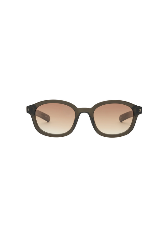 Theo Crystal Warm Grey/Light Brown Gradient Lens