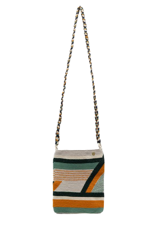 Amaranth Opera Bag Green & Grey