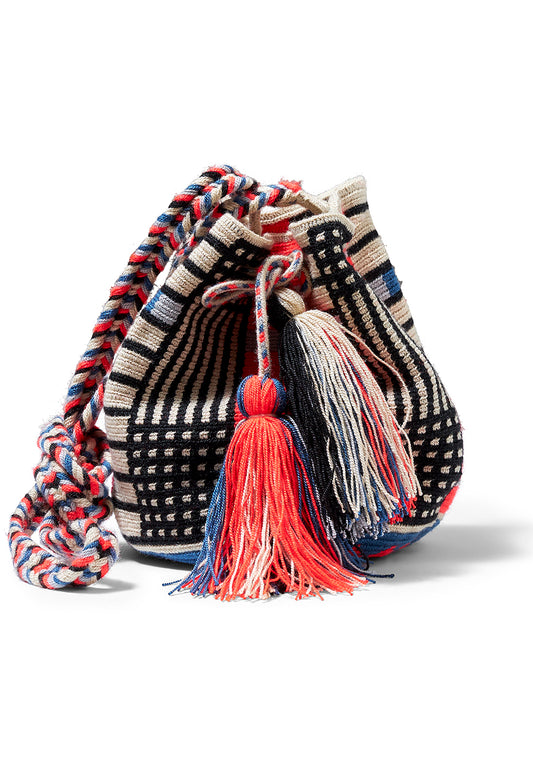 Blackbird Crossbody Bag Black & Red
